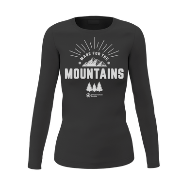 Made For The Mountains Women Long Sleeve Shirt